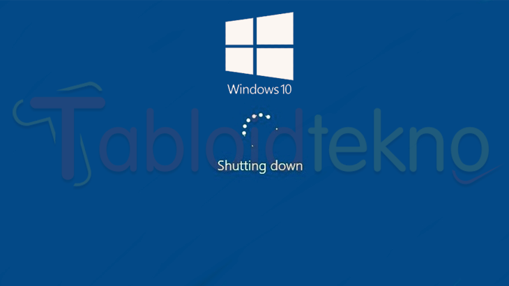 Windows 10 Tidak Bisa Shutdown