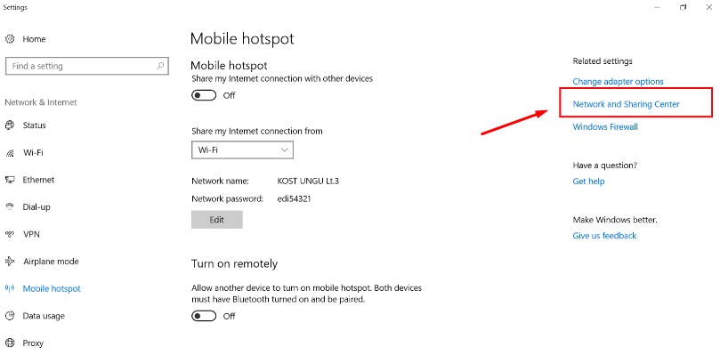 mobile hotspot windows 10 tidak bisa connect ke hp
